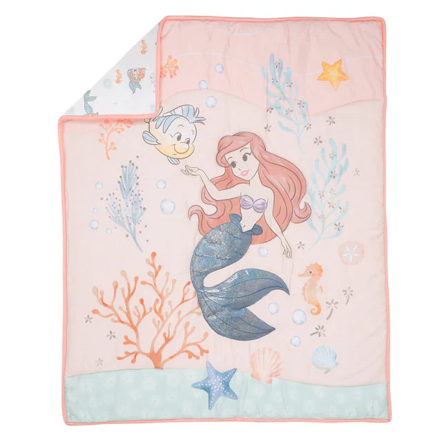 Bedtime Originals Disney Baby The Little Mermaid 3-Piece Baby Crib Bedding Set