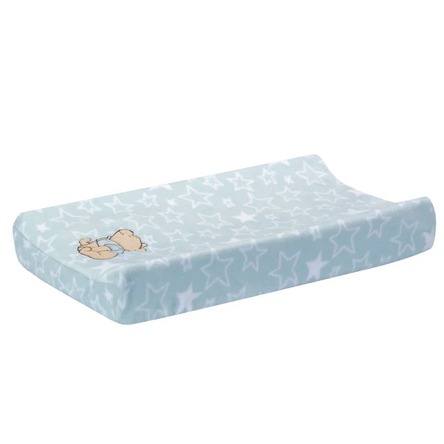 Bedtime Originals Disney Baby Starlight Pooh Blue/White Stars Changing Pad Cover