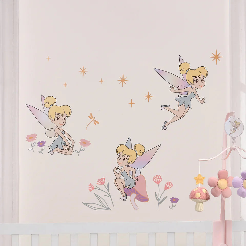 Bedtime Originals Disney Baby Tinker Bell Garden/Floral Wall Decals/Stickers