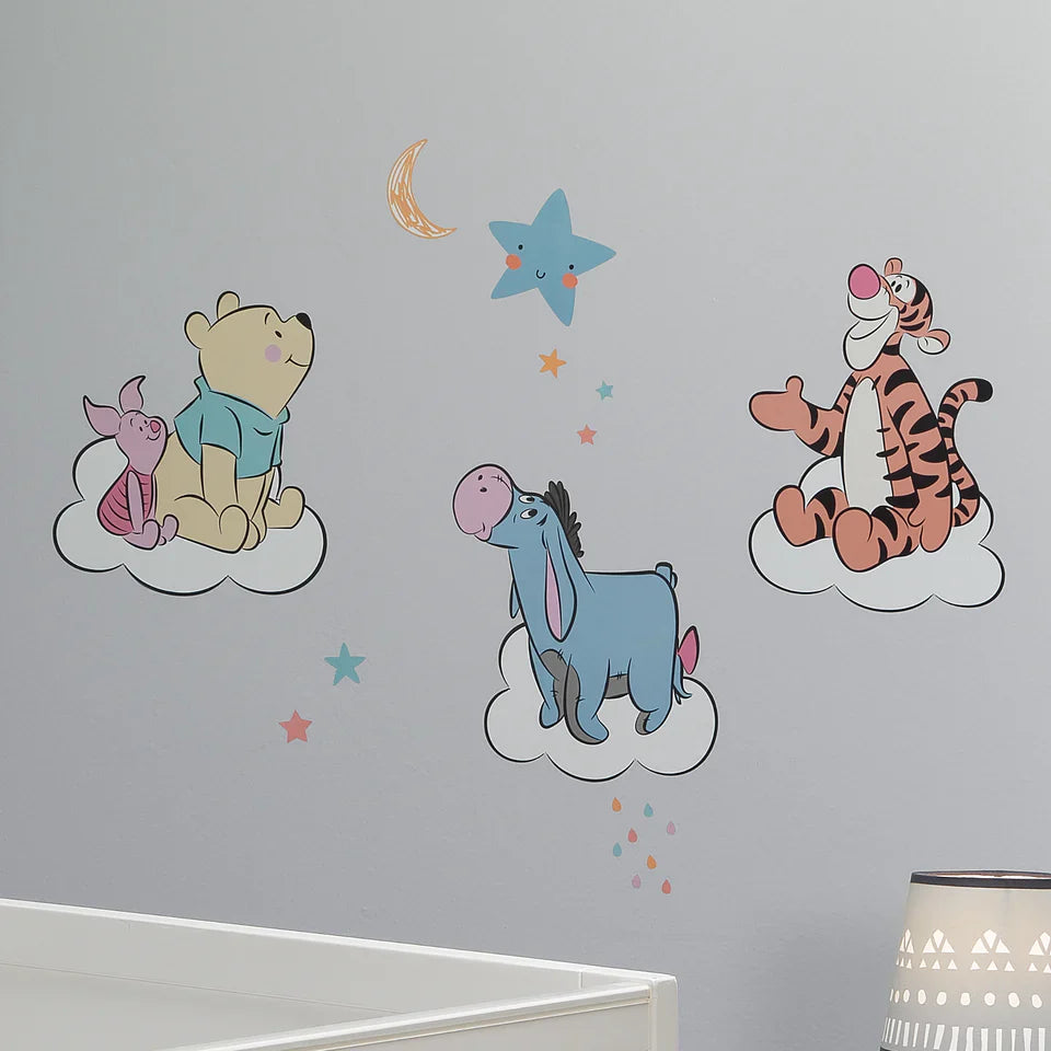 Bedtime Originals Disney Baby Winnie the Pooh Hugs Piglet/Eeyore/Tigger Wall Decals